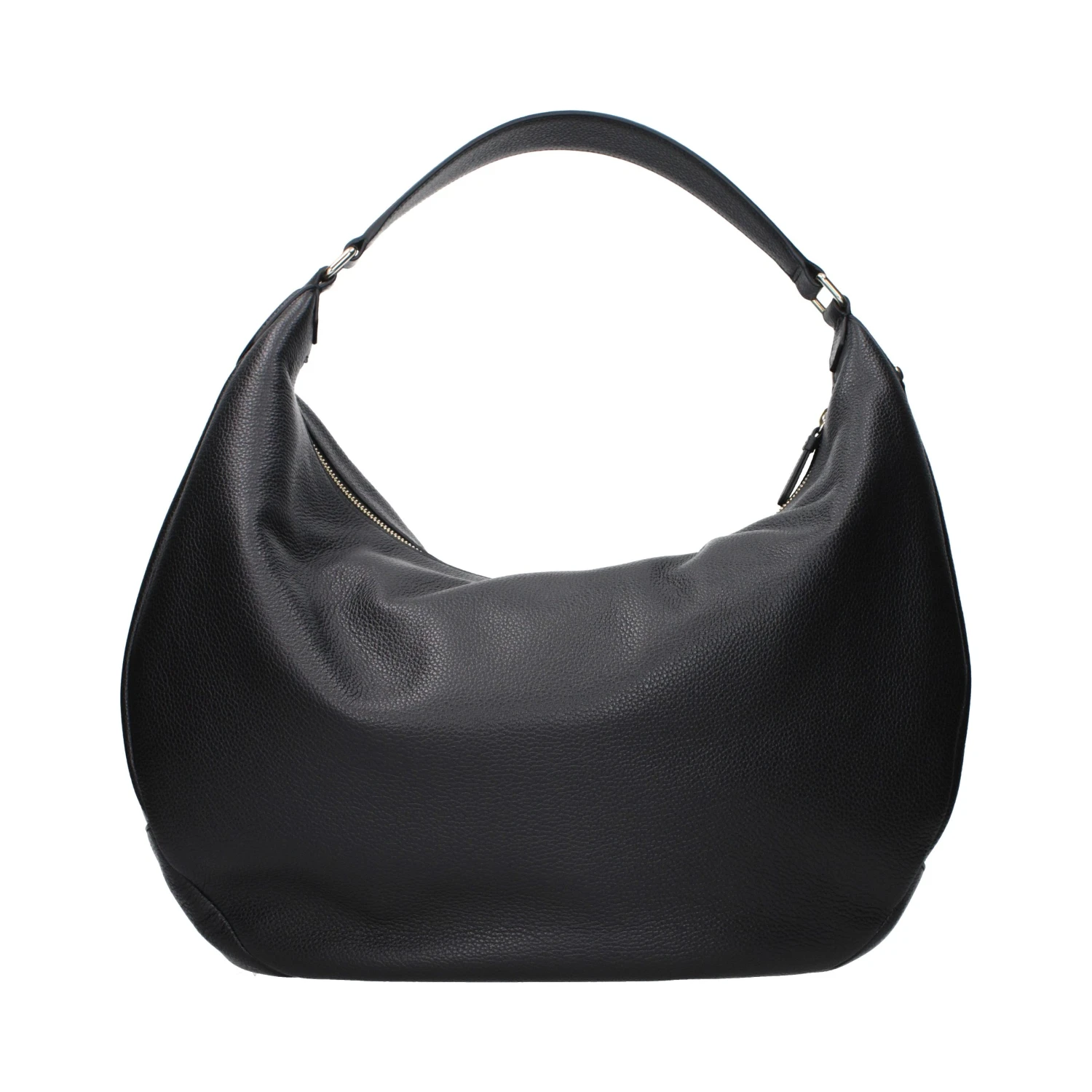 Black Leather Shoulder Bag