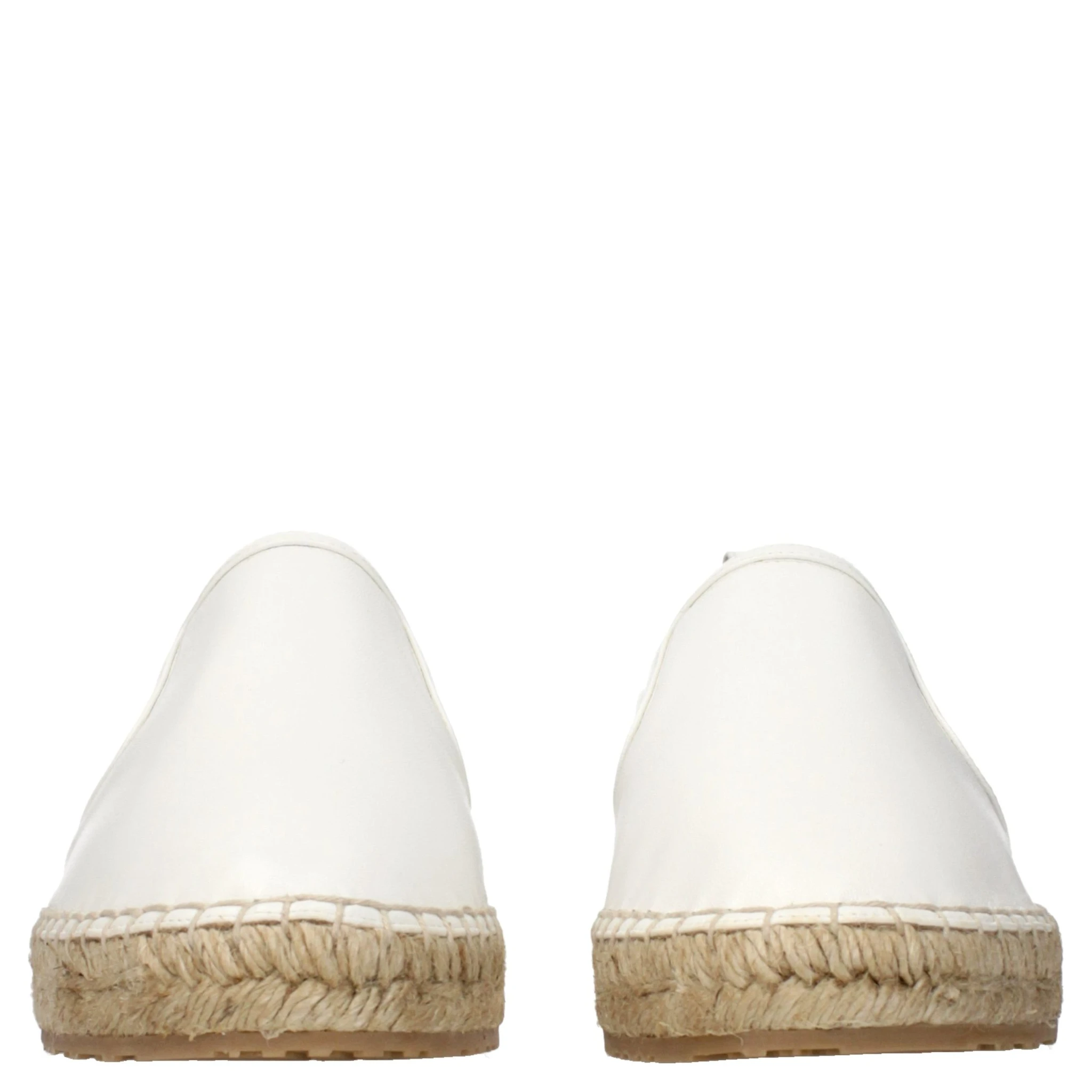 Blue Leather Espadrilles