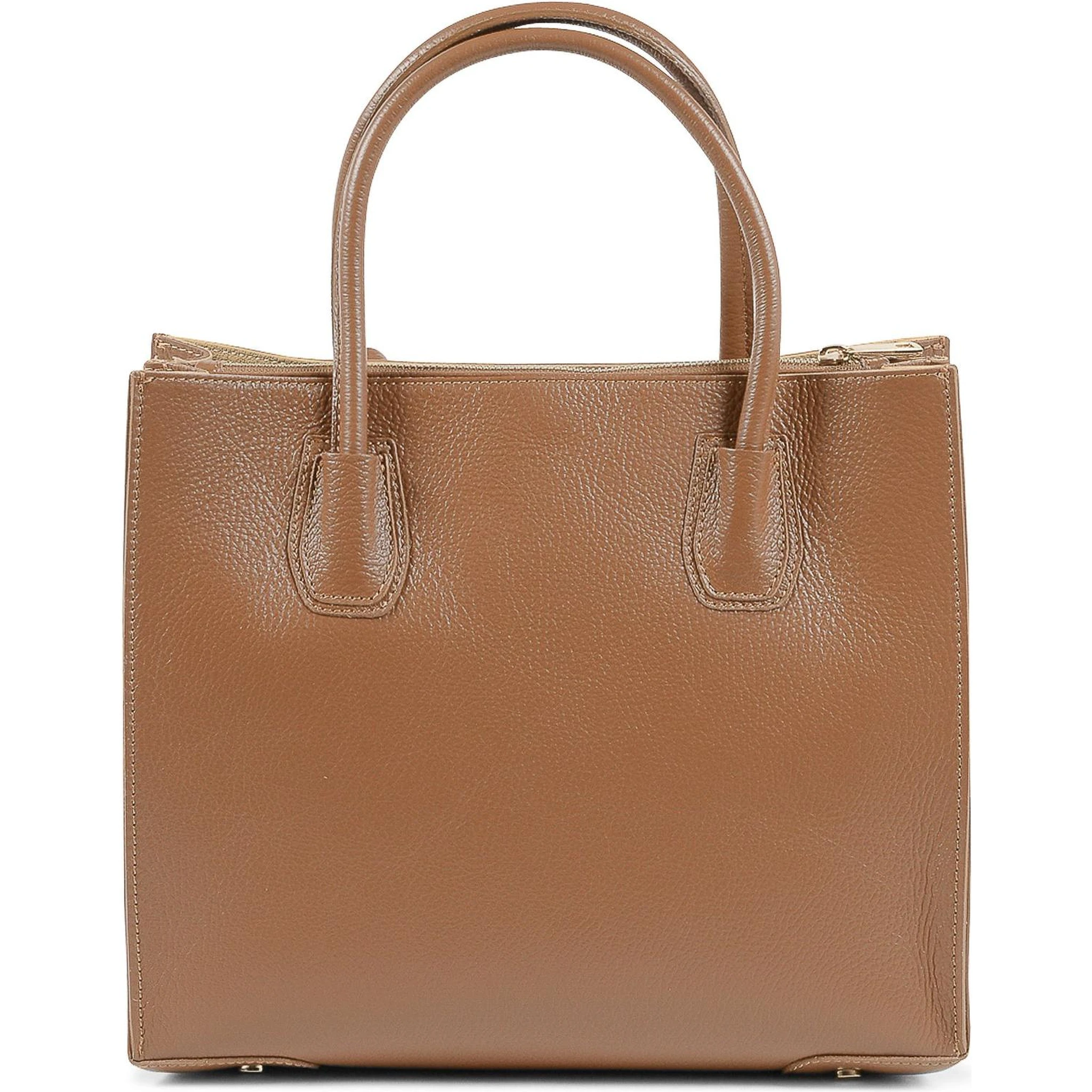 Brown Leather Tote Bag