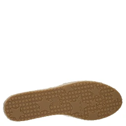 Blue Leather Espadrilles