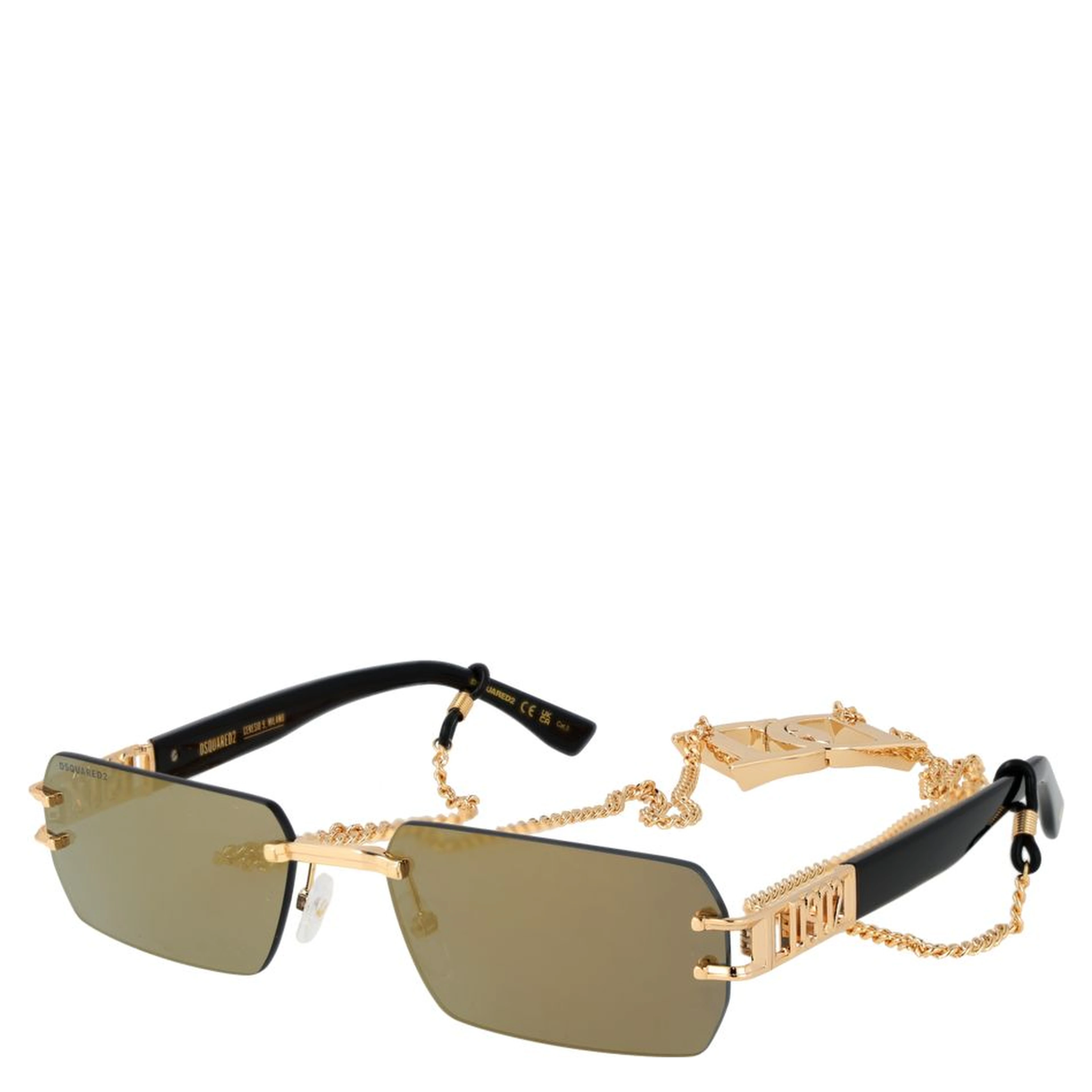 Gold Metal Sunglasses