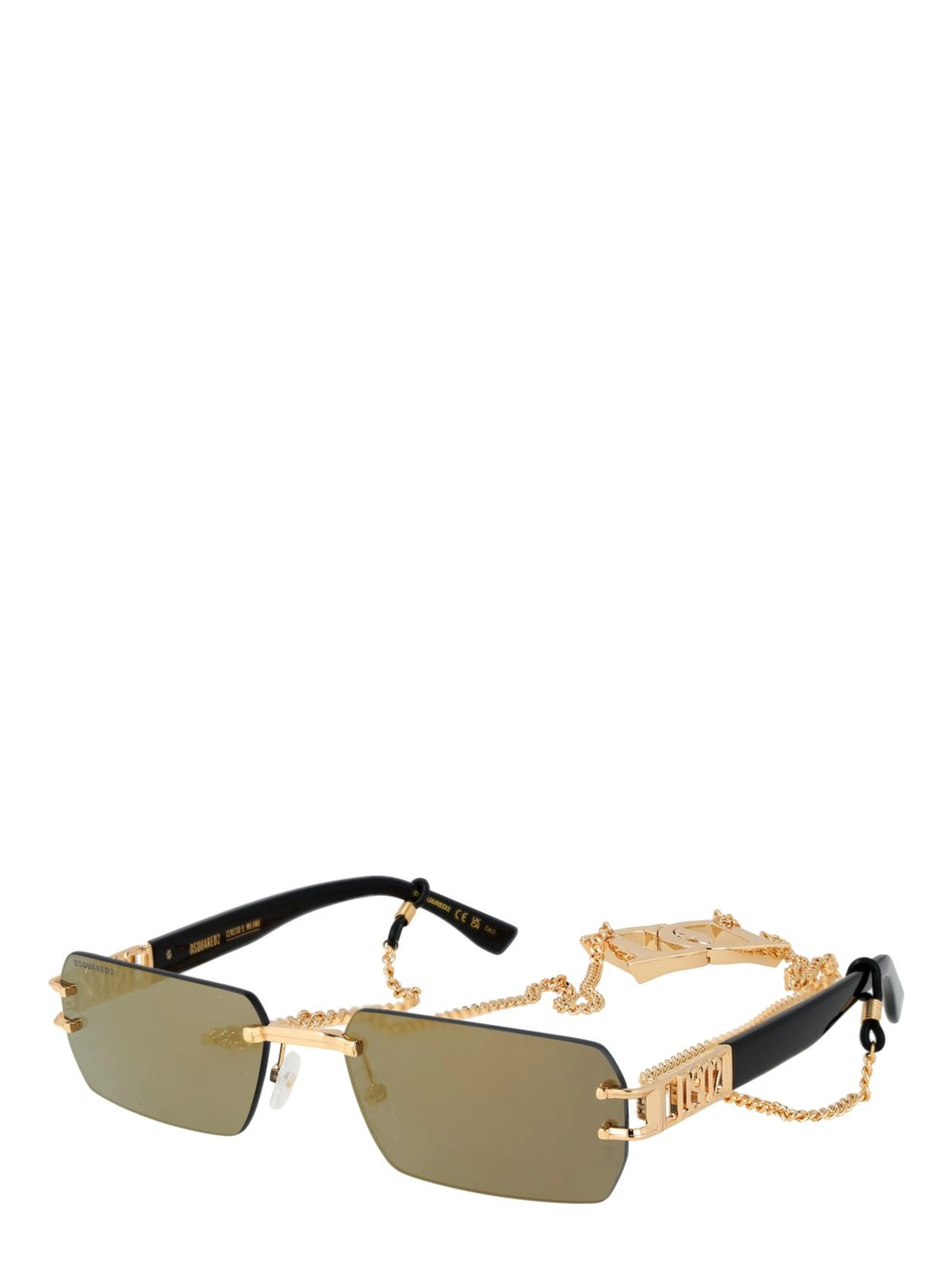 Gold Metal Sunglasses