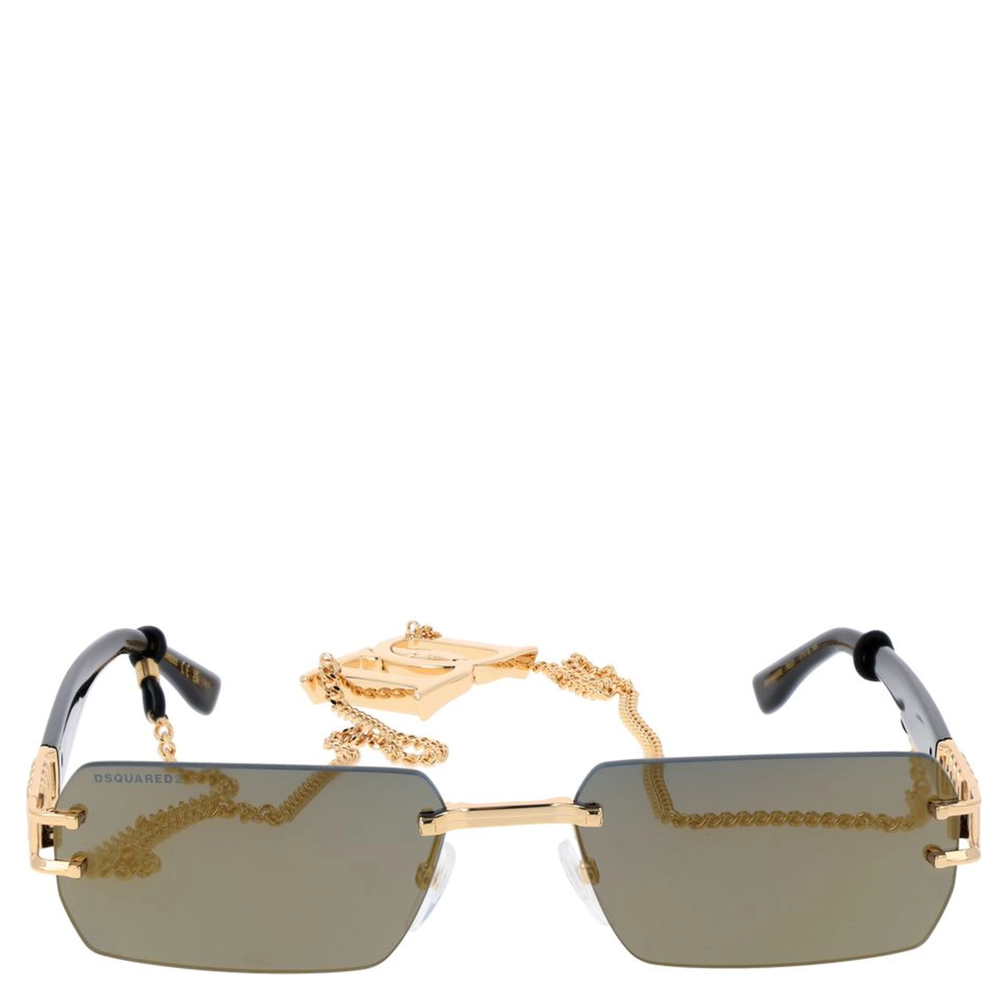 Gold Metal Sunglasses