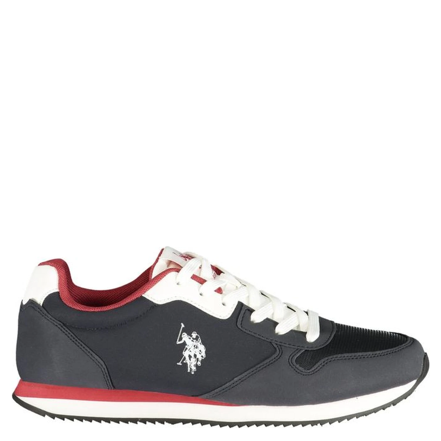 Blue Polyurethane Men's Sneaker