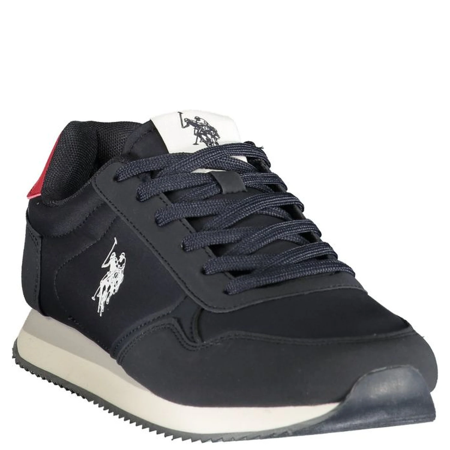 Blue Polyurethane Men's Sneaker
