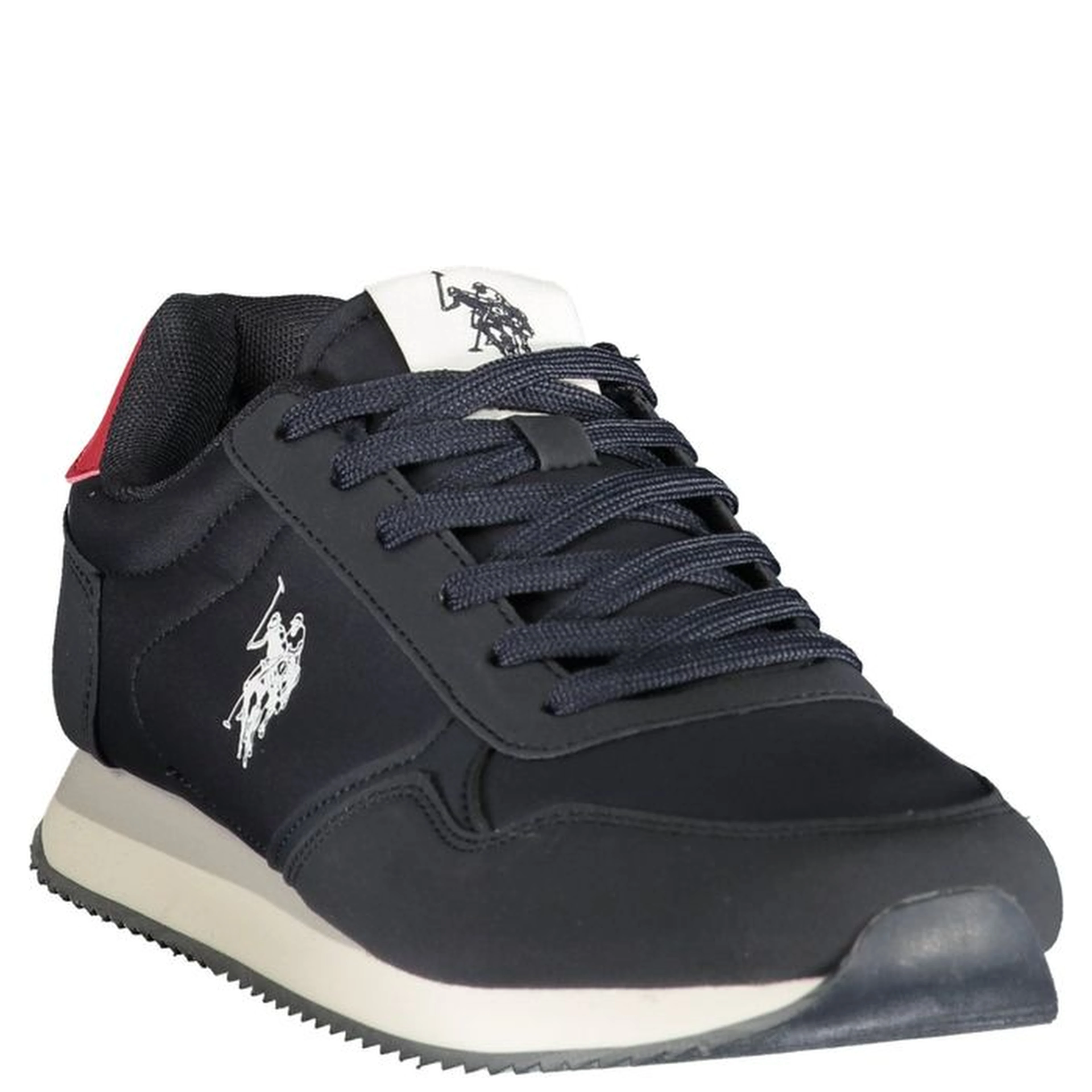 Blue Polyurethane Men's Sneaker