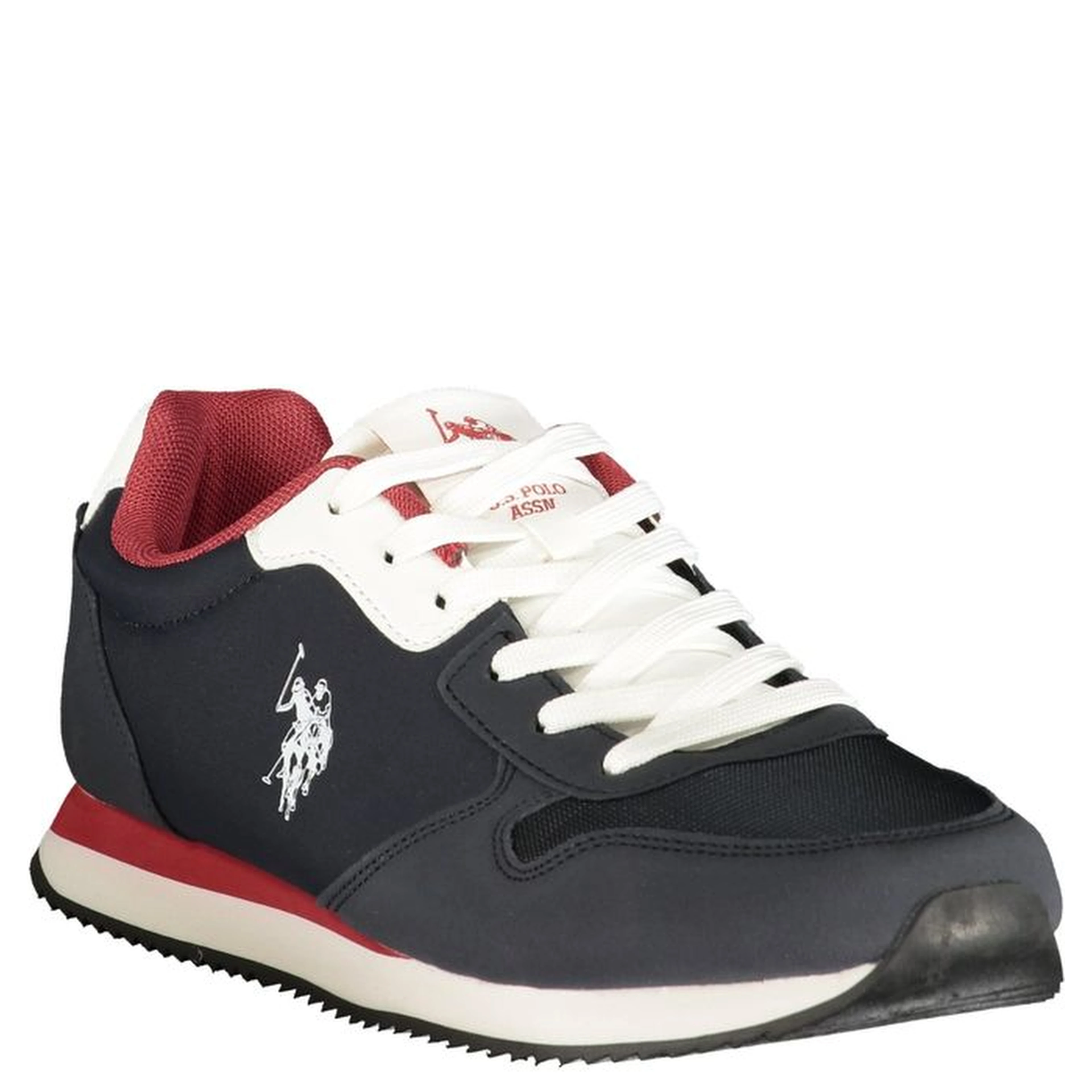 Blue Polyurethane Men's Sneaker