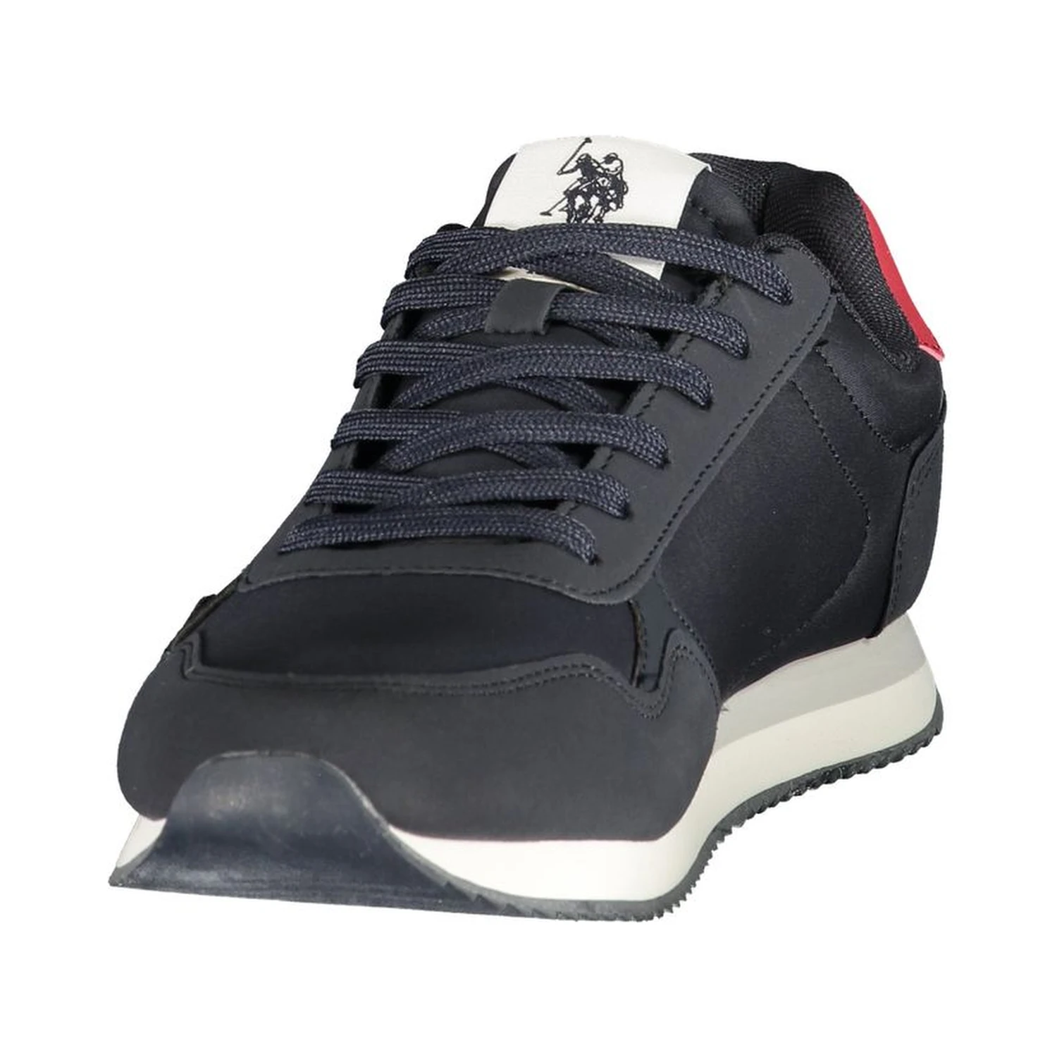 Blue Polyurethane Men's Sneaker