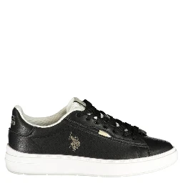 Nero Polyurethane Women's Sneaker