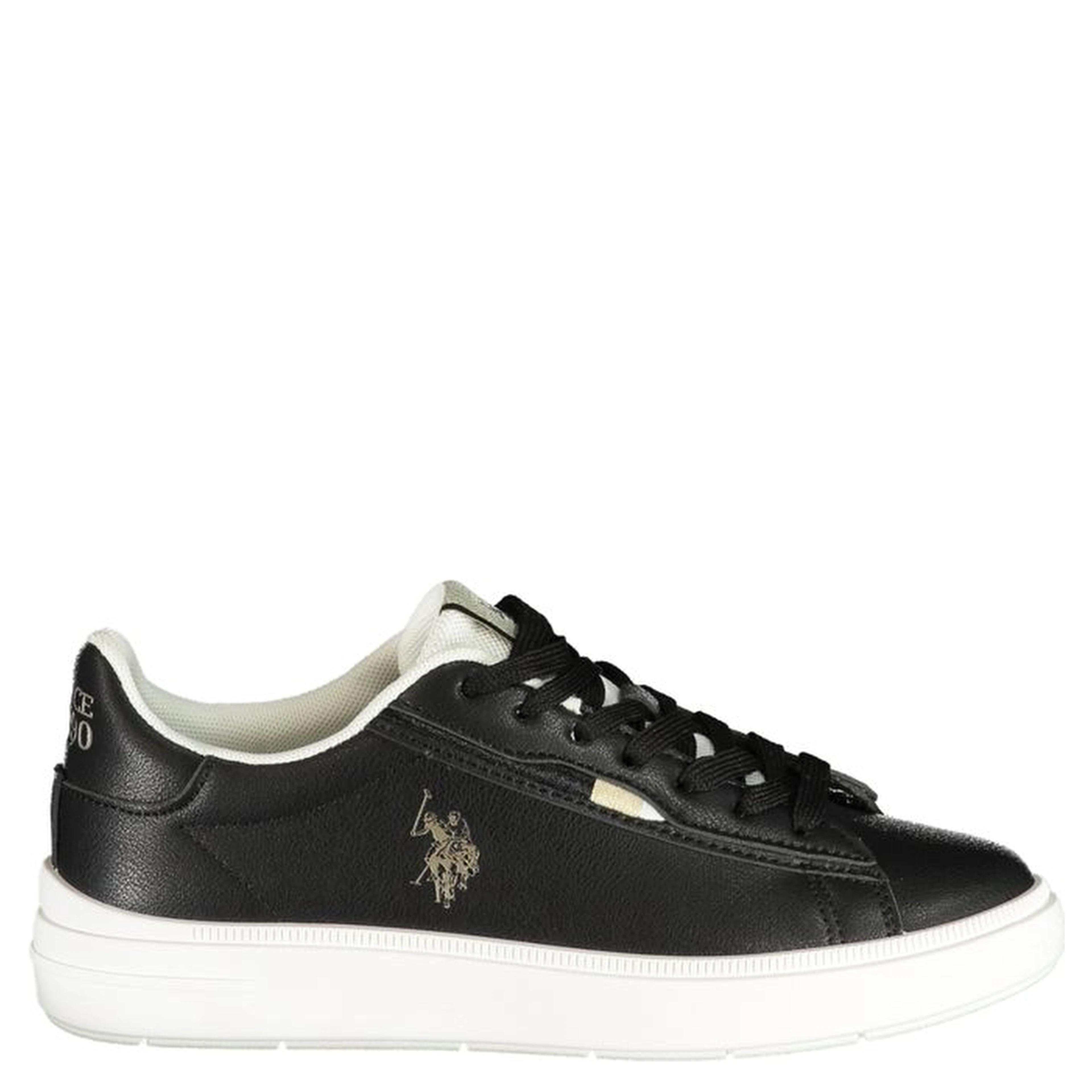 Nero Polyurethane Women's Sneaker