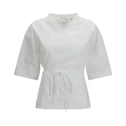 White Cotton Shortsleeve Shirt