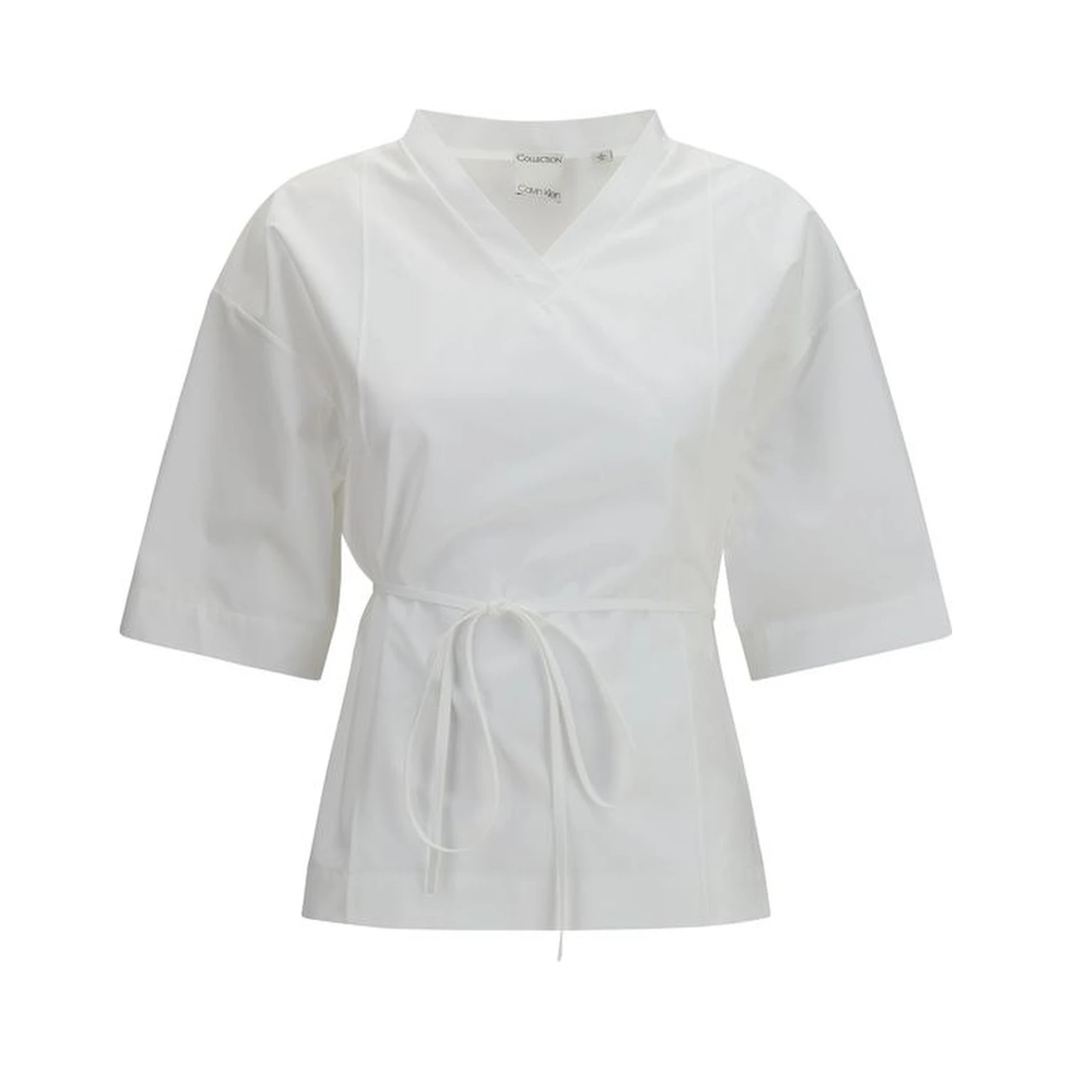 White Cotton Shortsleeve Shirt