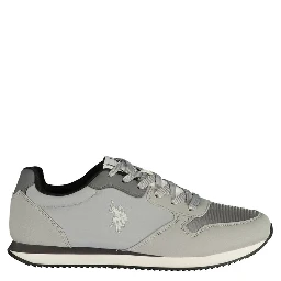 Dark Grey Polyurethane Men's Sneaker