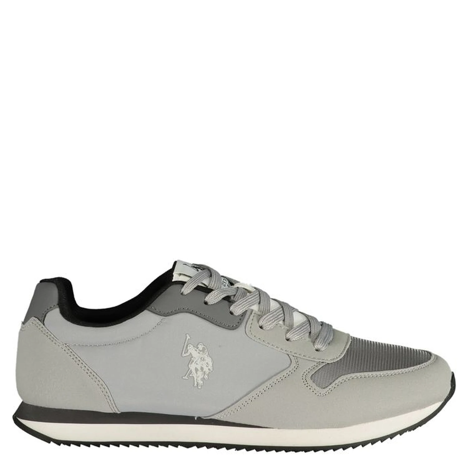 Dark Grey Polyurethane Men's Sneaker