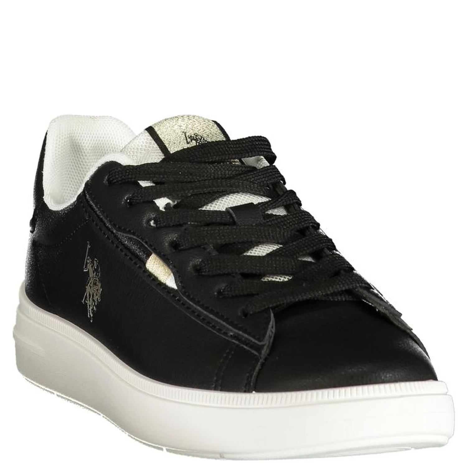Nero Polyurethane Women's Sneaker