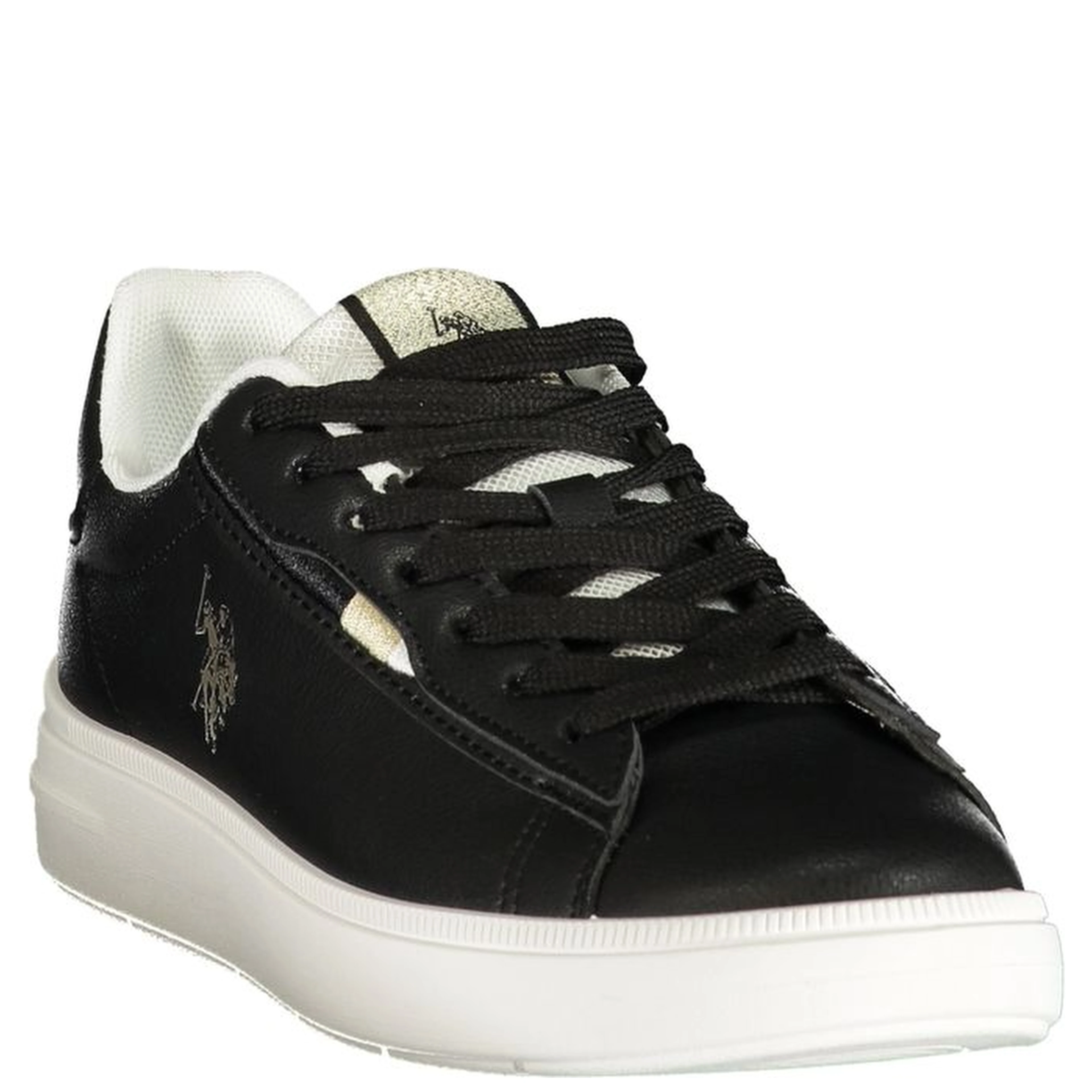 Nero Polyurethane Women's Sneaker