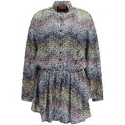 Multicolor Viscose Casual Dress