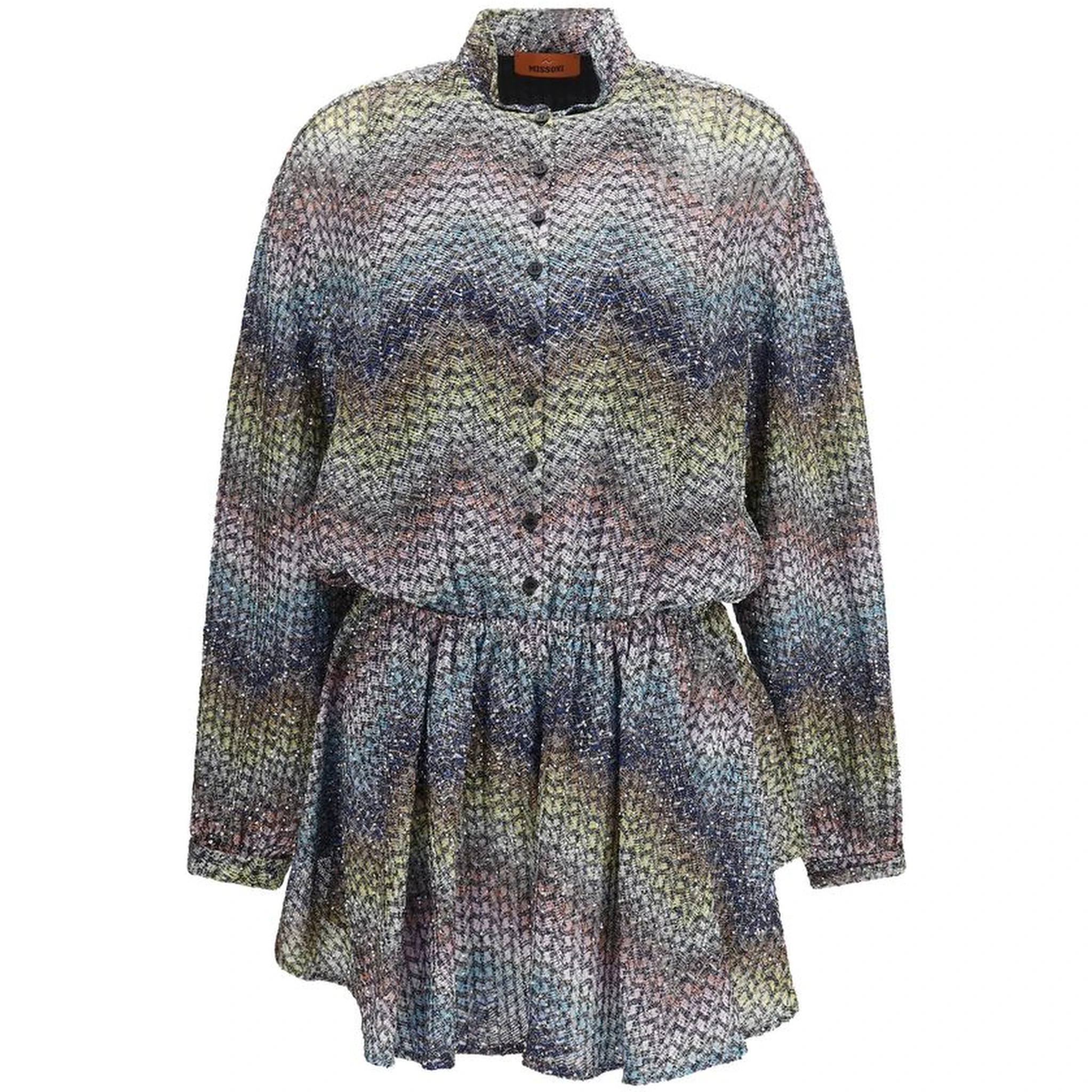 Multicolor Viscose Casual Dress