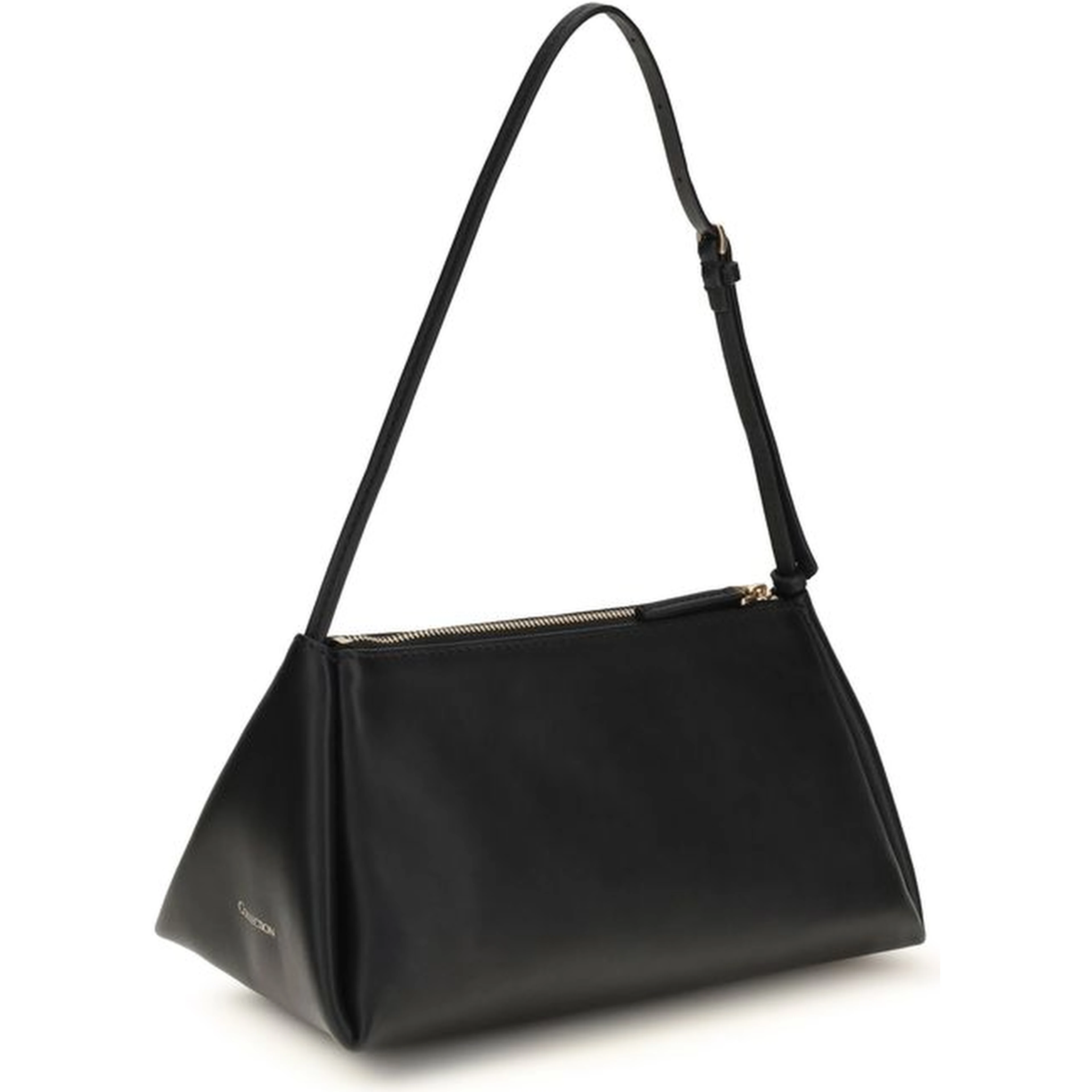 Black Calf Leather Bos Taurus Shoulder Bag