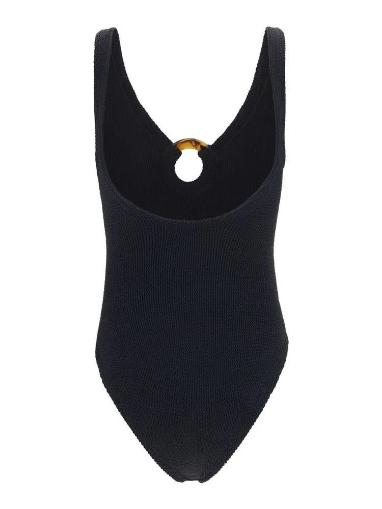 Black Polyamide One-Piece Swimsuit alternative