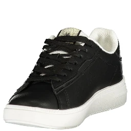 Nero Polyurethane Women's Sneaker