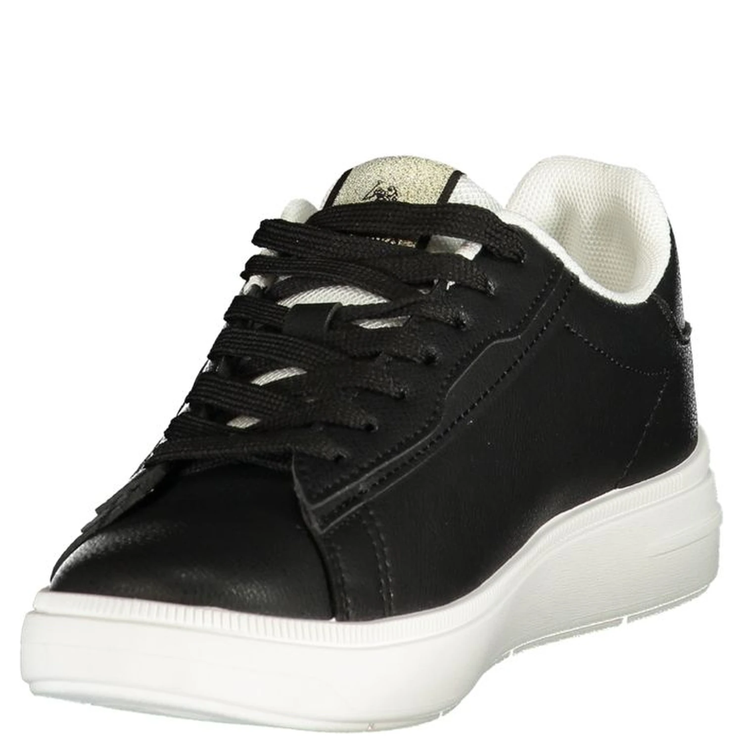 Nero Polyurethane Women's Sneaker