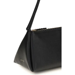 Black Calf Leather Bos Taurus Shoulder Bag
