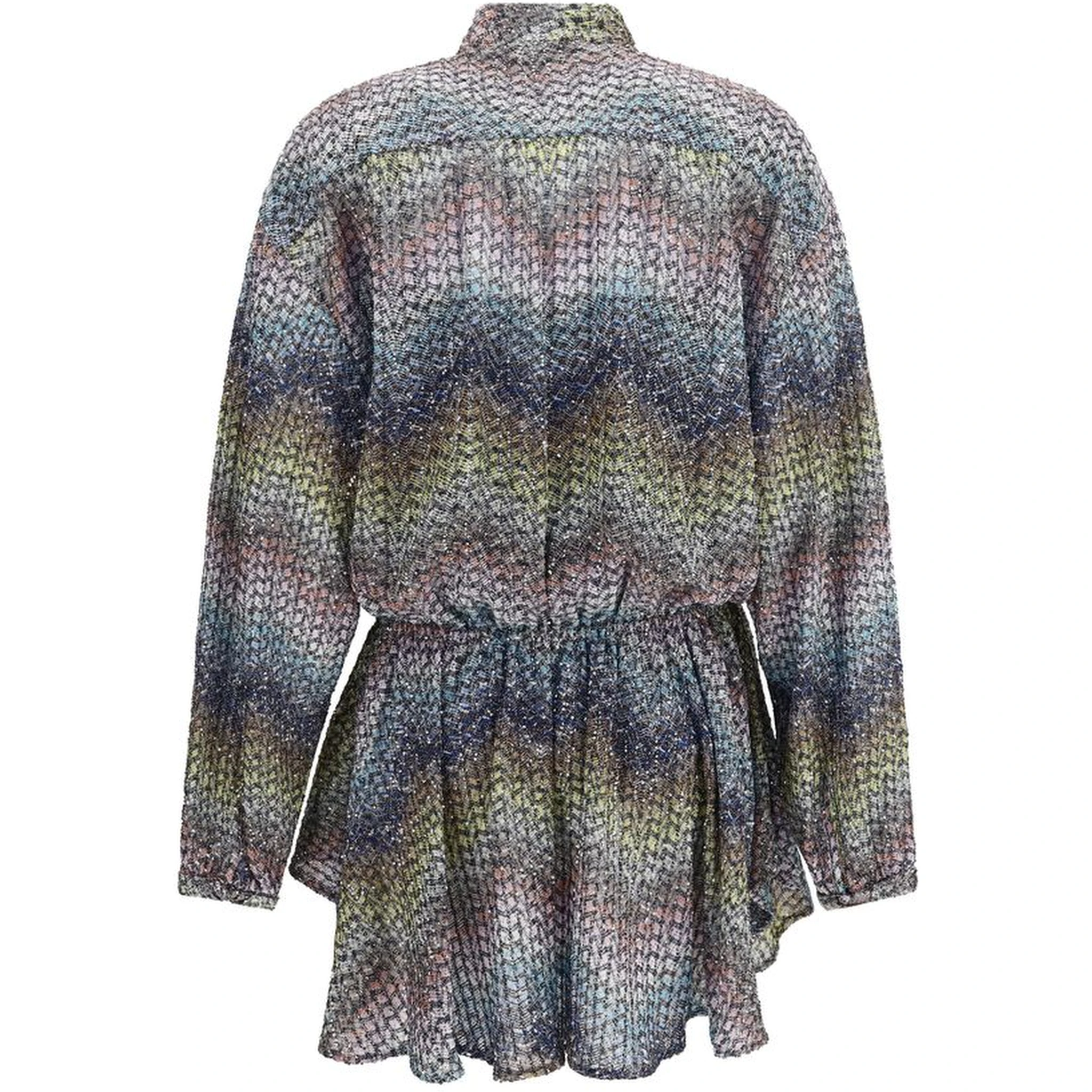 Multicolor Viscose Casual Dress