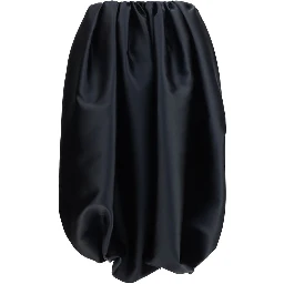 Black Polyester Skirt
