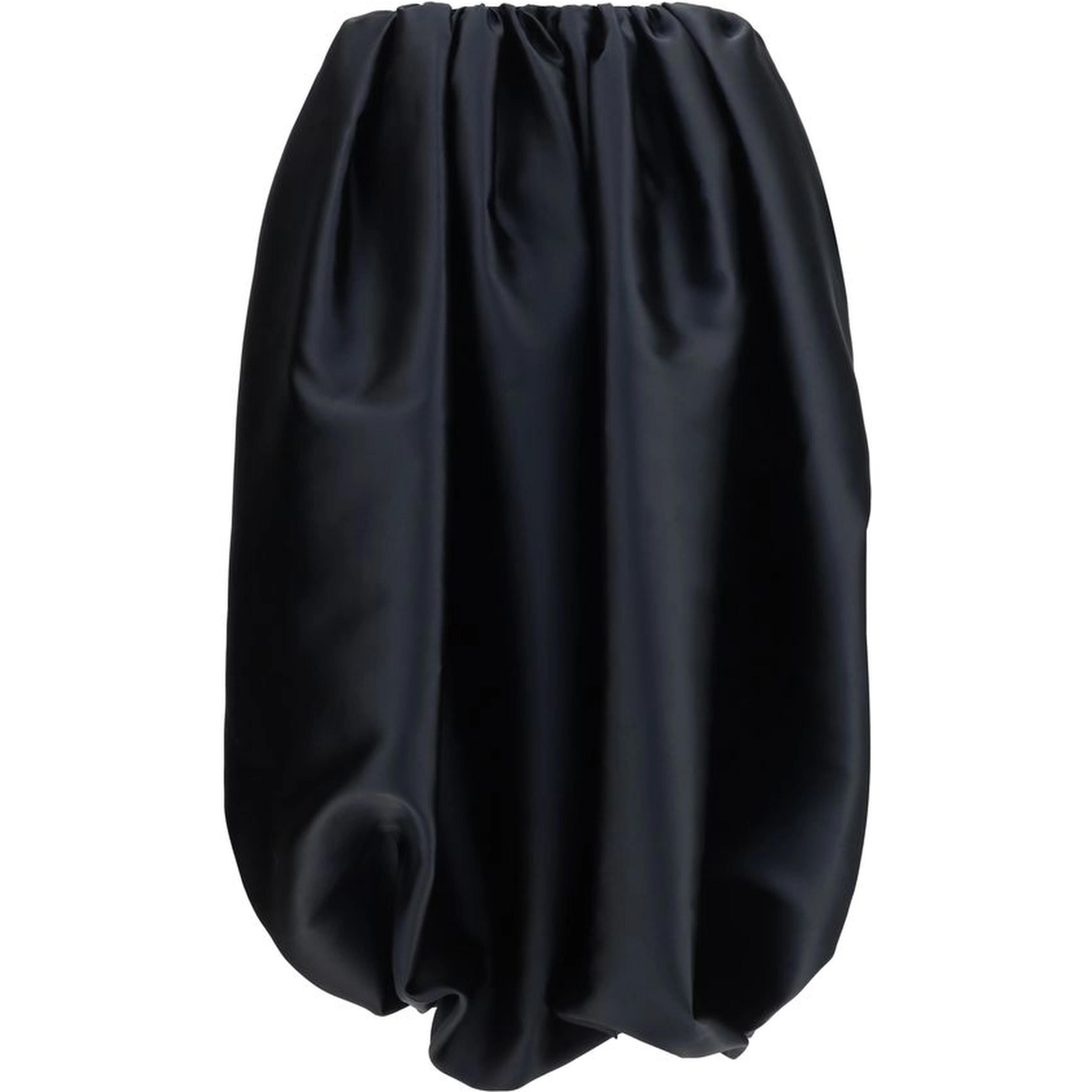 Black Polyester Skirt