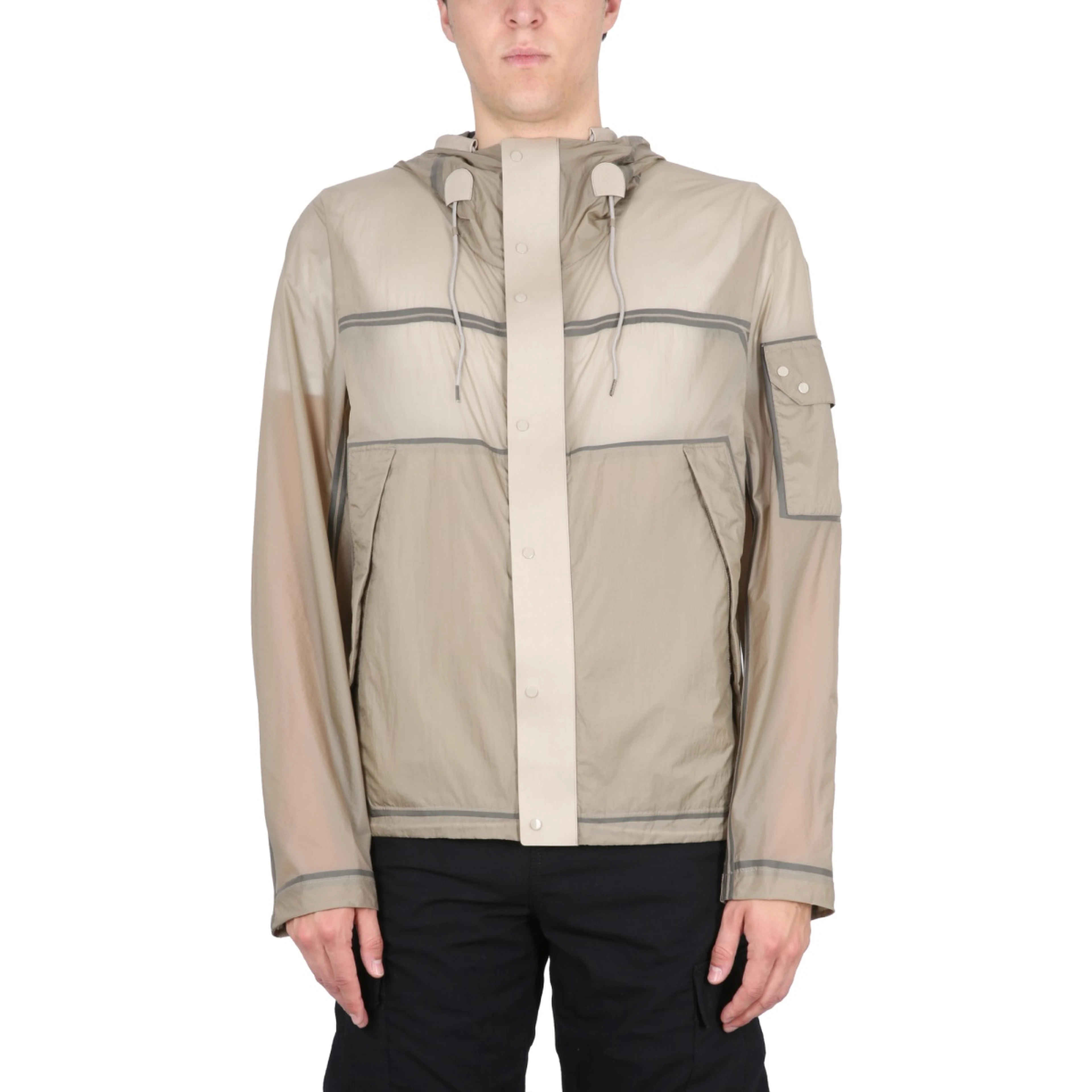 COMBO BONDED ANORAK JACKET