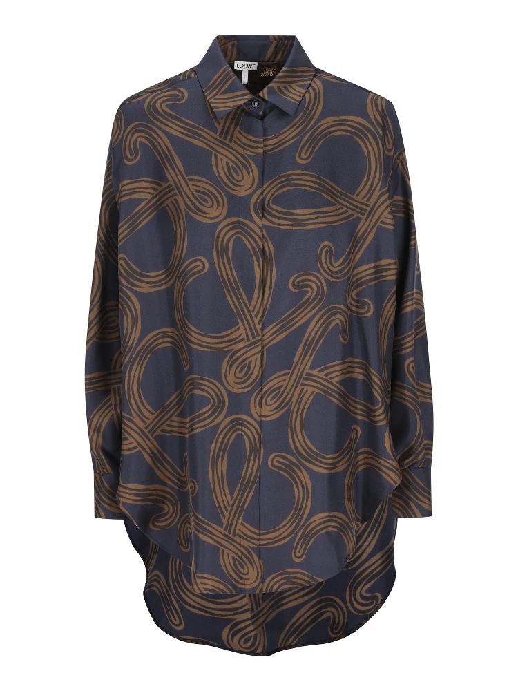 LOEWE PAULA'S IBIZA Shirts Brown/blue