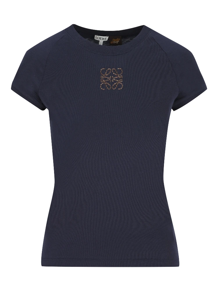 LOEWE PAULA'S IBIZA T-shirts and Polos Blue