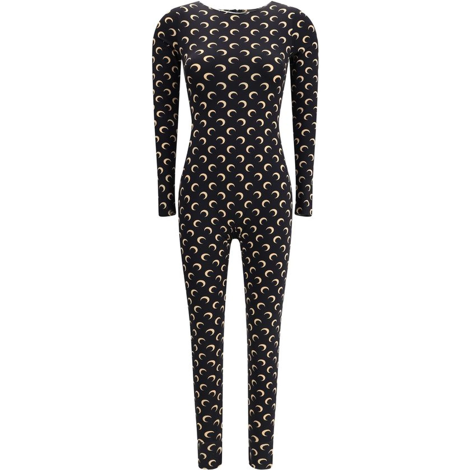 Brown Polyamide Jumpsuit