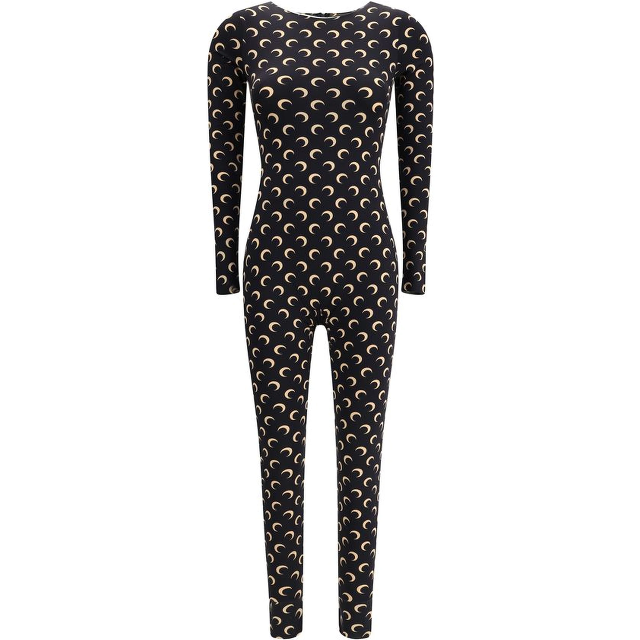 Brown Polyamide Jumpsuit
