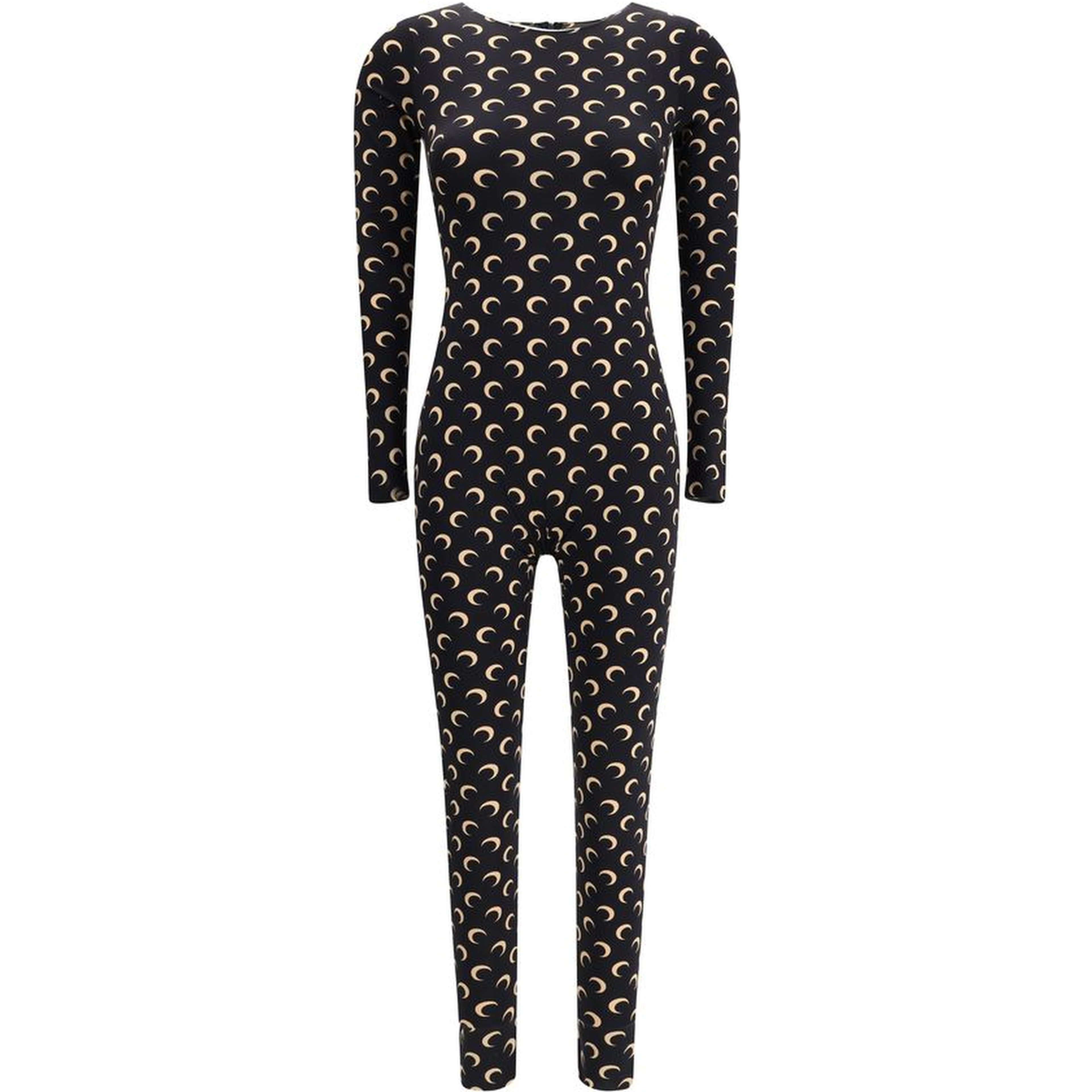 Brown Polyamide Jumpsuit