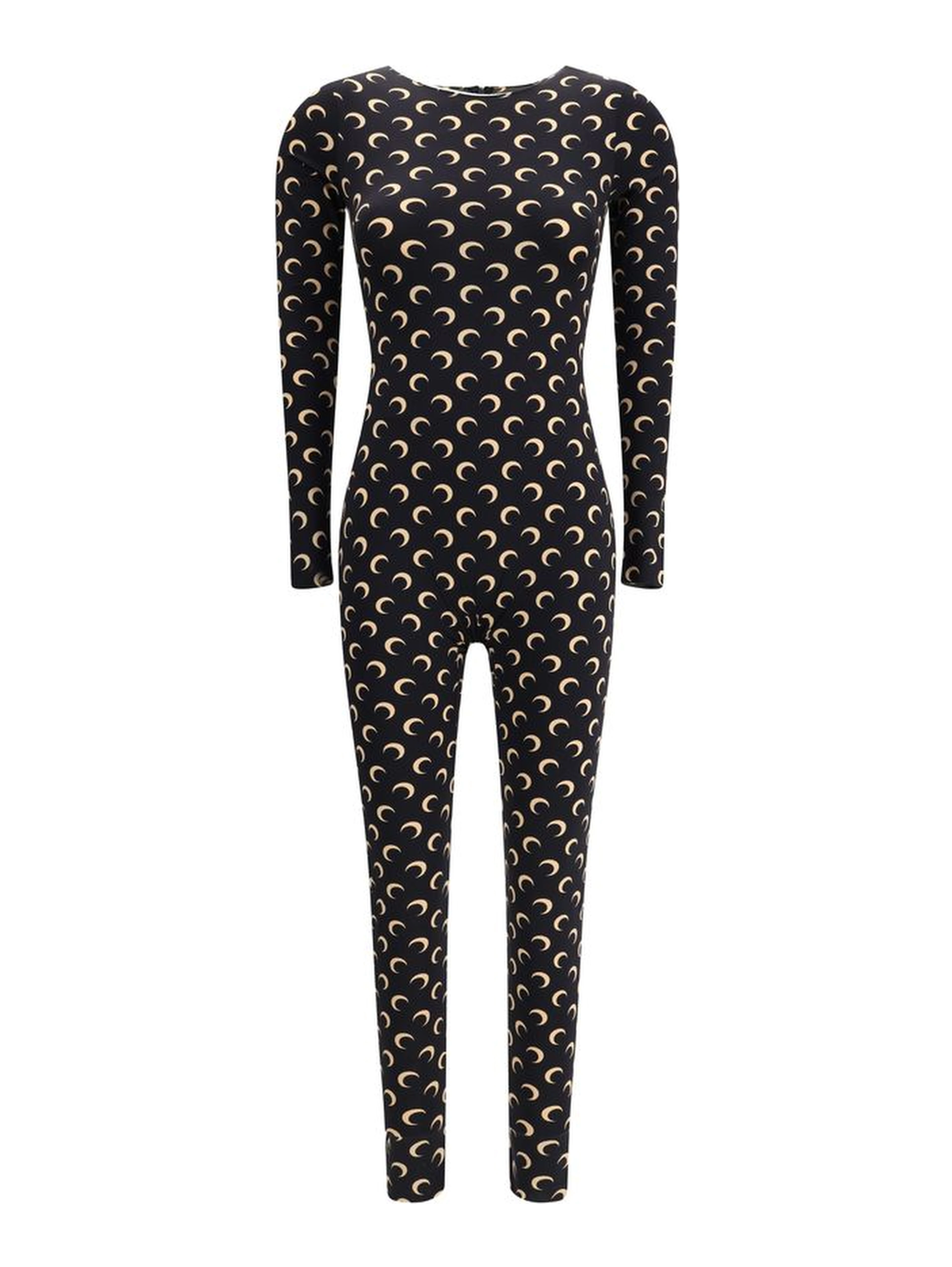 Brown Polyamide Jumpsuit