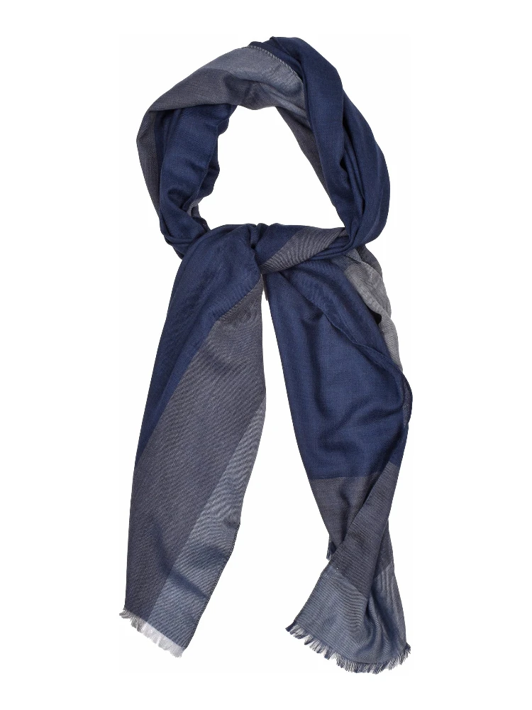 Bicolor Cashmere Scarf