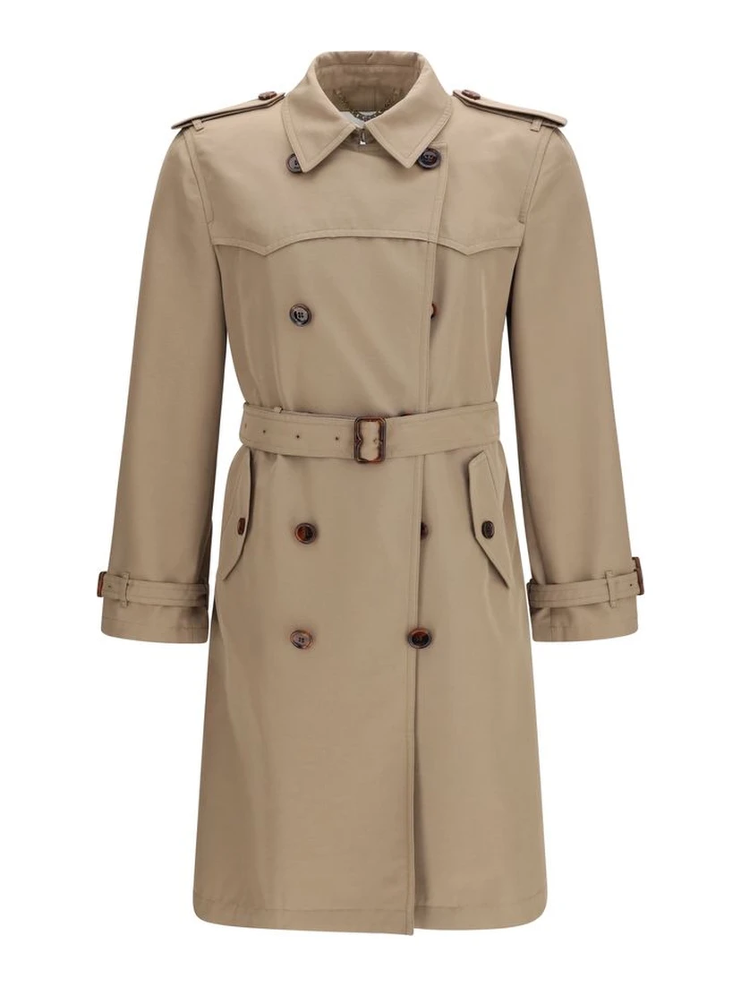 Brown Silk Coat