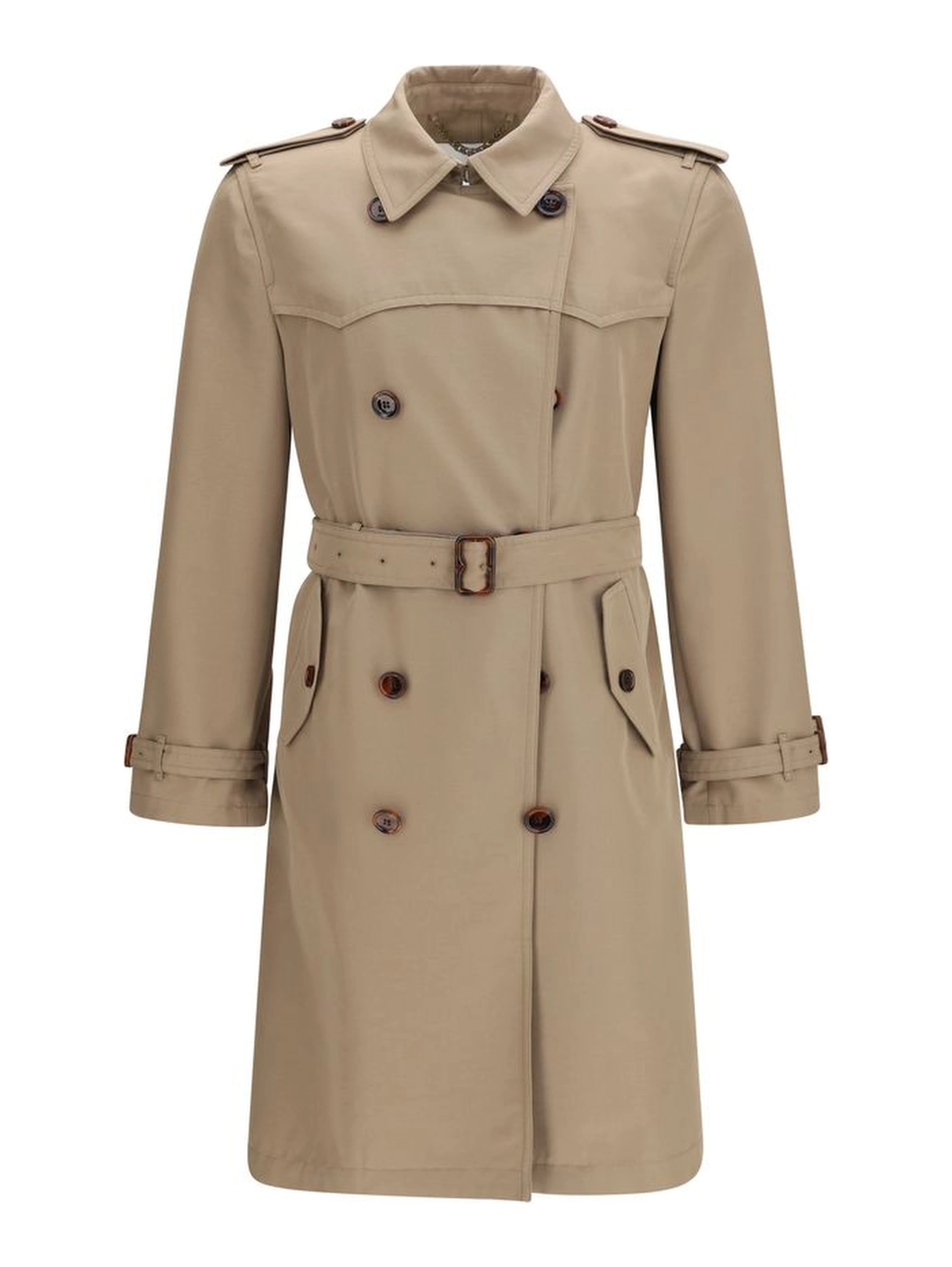 Brown Silk Coat