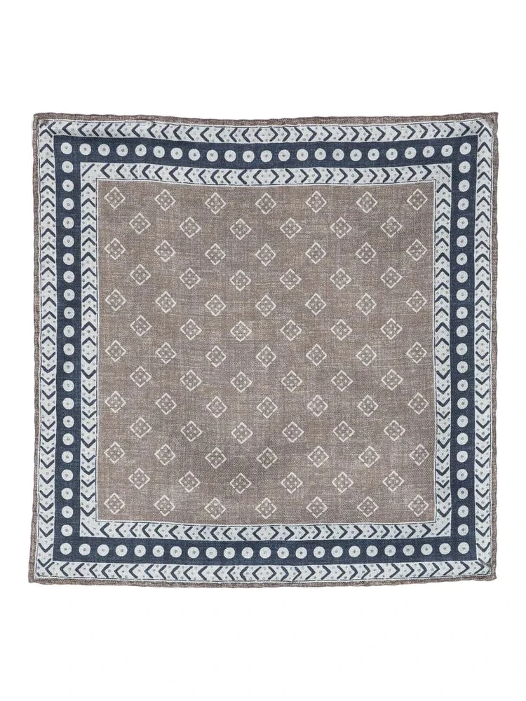 Multicolor Silk Pocket Square