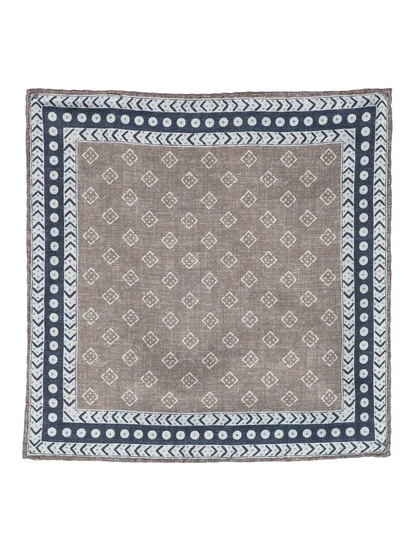 Multicolor Silk Pocket Square
