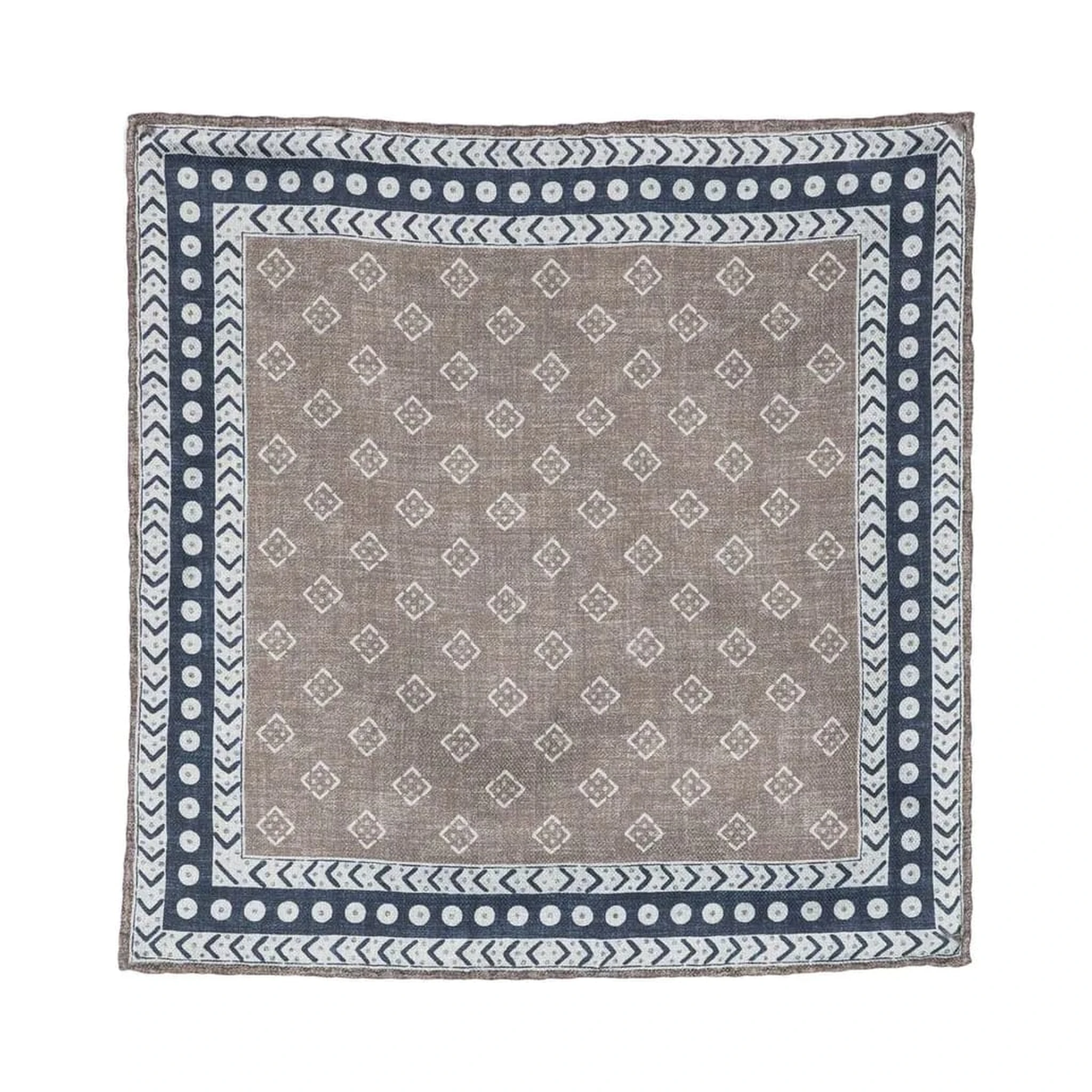 Multicolor Silk Pocket Square