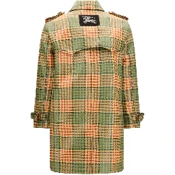 Multicolor Polyester Coat