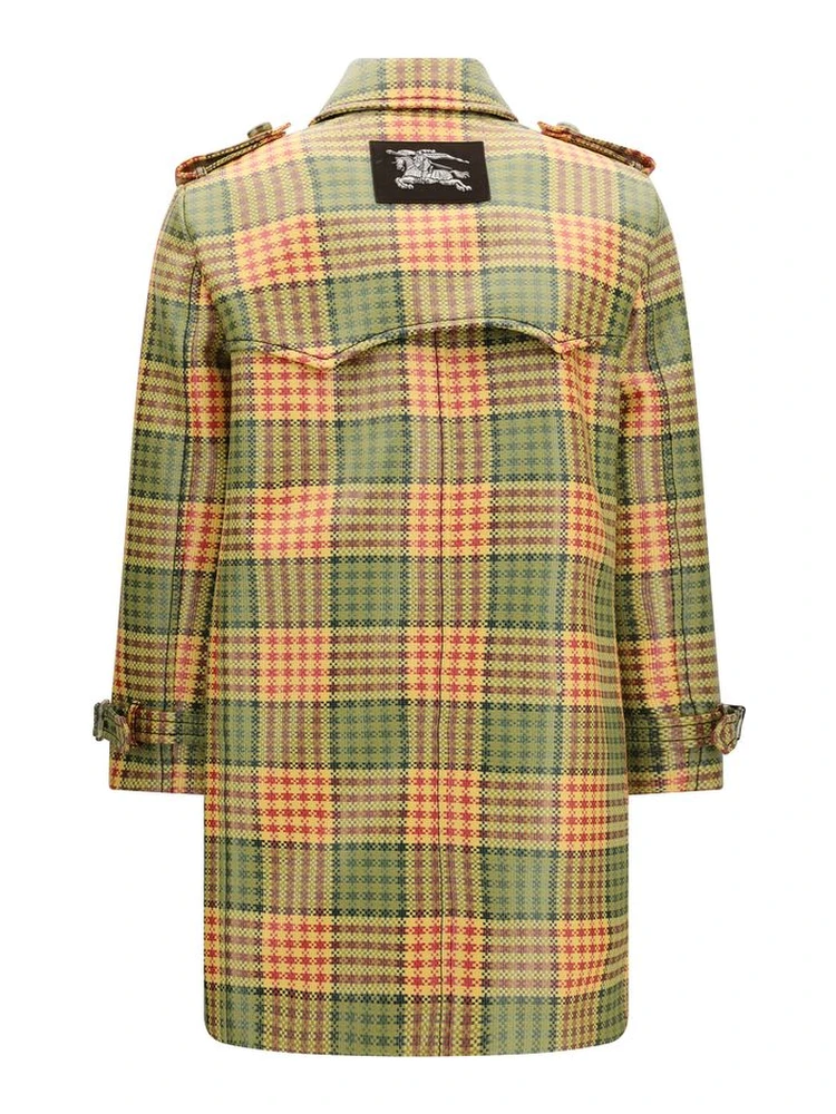 Multicolor Polyester Coat alternative