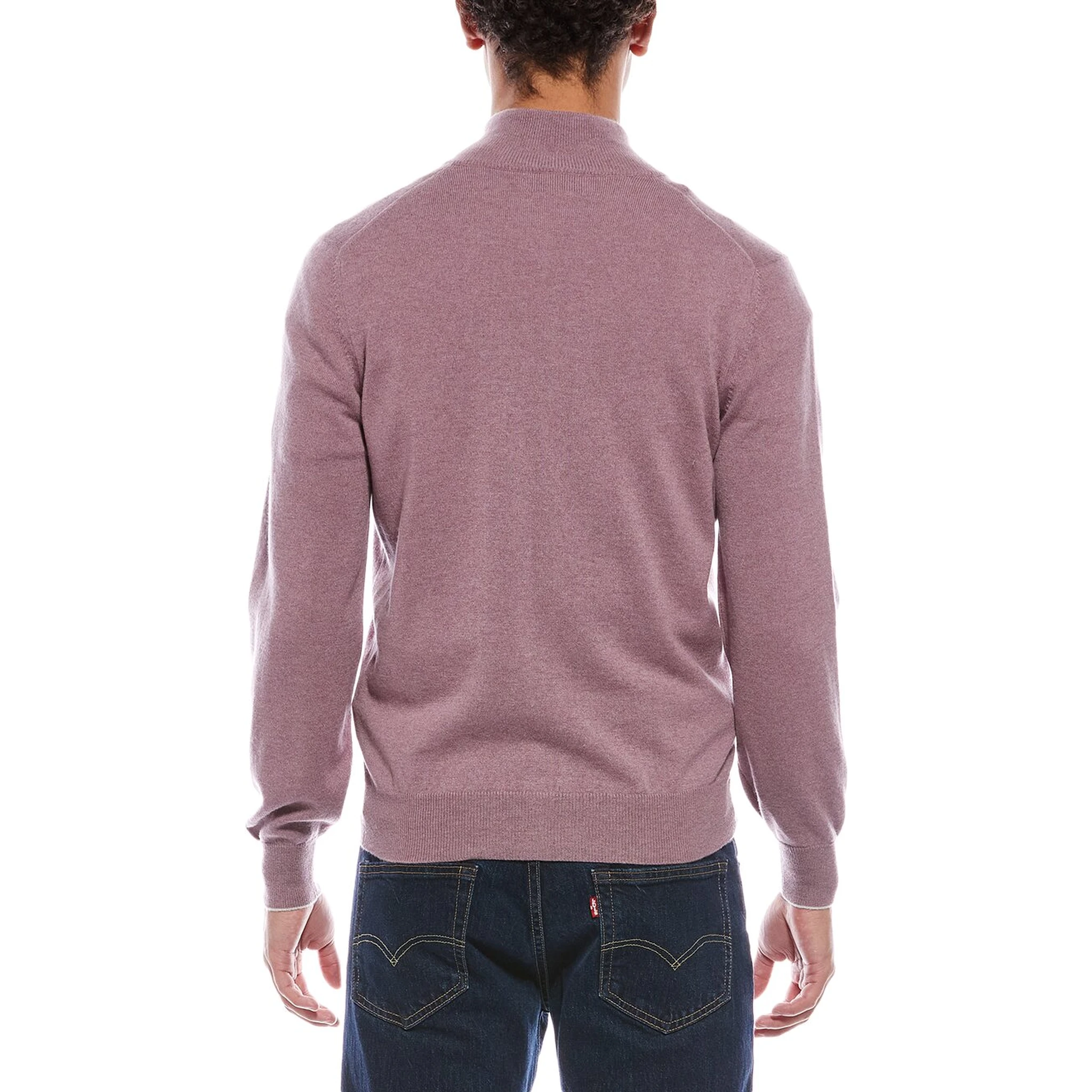 كنزة كشمير ثنائية اللون