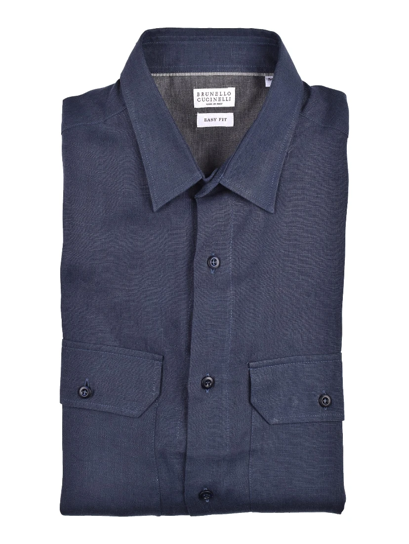 Blue Triacetate Shirt