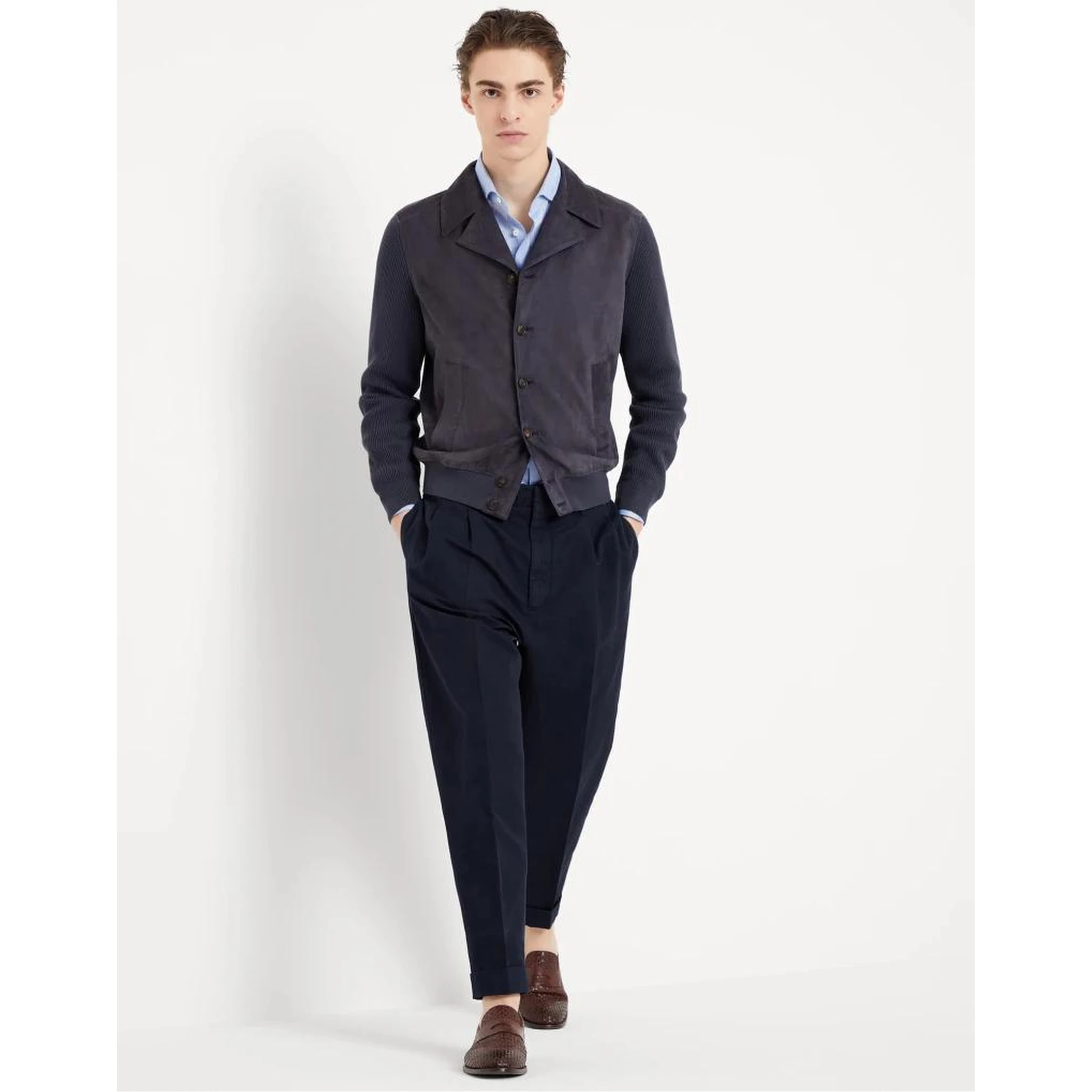 Blue Linen Shirt
