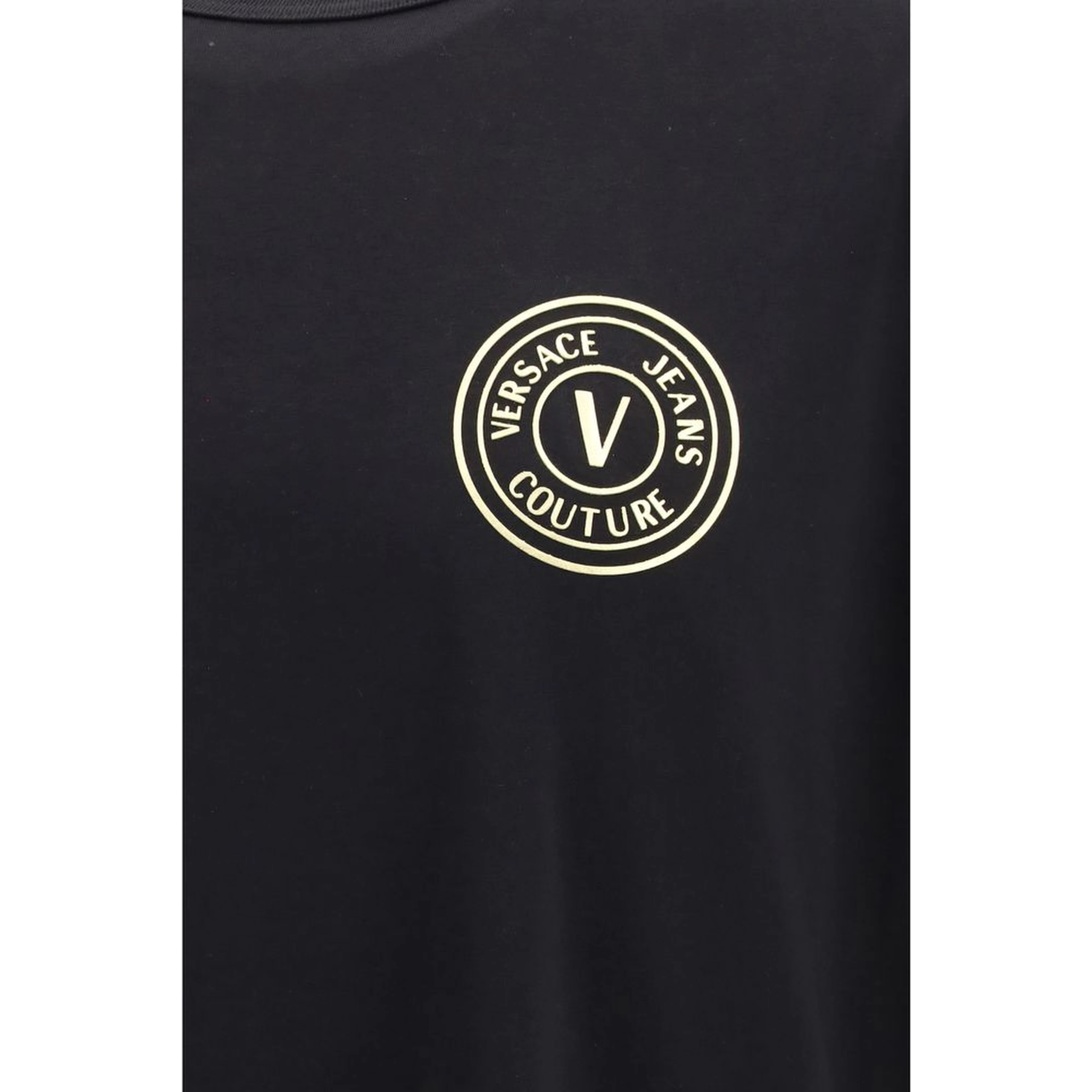 Black Cotton T-Shirt