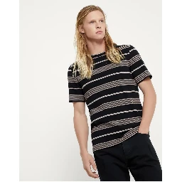 تيشيرت قطني ثنائي اللون